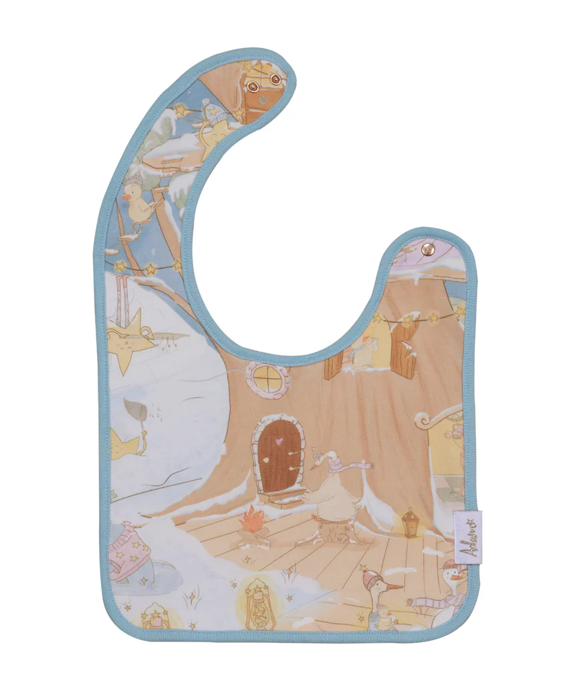 Snow King Baby Bib 