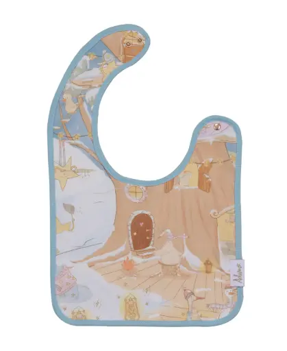 Snow King Baby Bib 